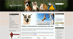 Desktop Screenshot of ajax-chovatel.cz